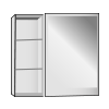 Зеркала-шкафы