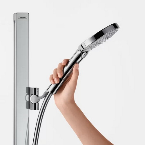 Душевая штанга Unica E: уникальная, элегантная и блестящая