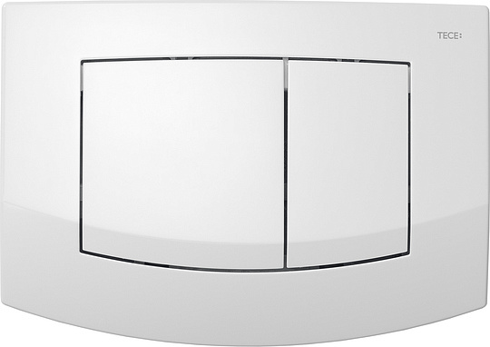 Tece Ambia Кнопка смыва для унитаза с антибактериальным покрытием, пластик, цвет: белый 9240240