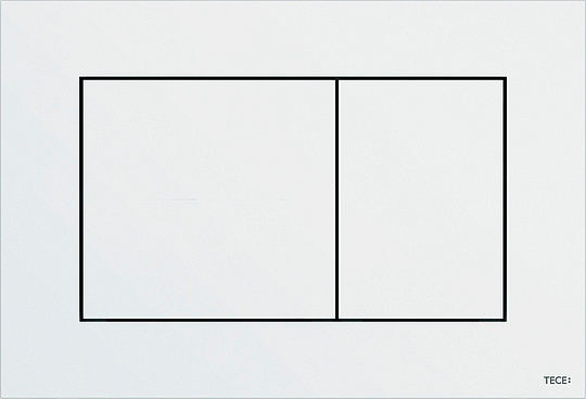 Tece Now Кнопка смыва для унитаза, пластик, цвет: белый 9240400