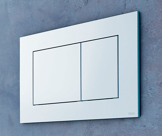 Tece Now Кнопка смыва для унитаза, пластик, цвет: белый 9240400