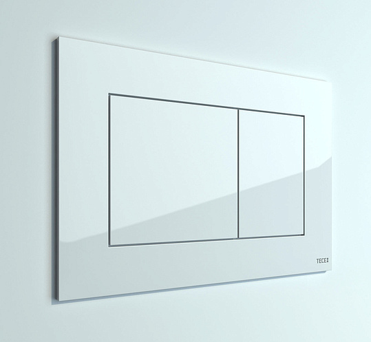 Tece Now Кнопка смыва для унитаза, пластик, цвет: белый 9240400