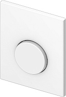 Tece Loop Кнопка смыва для писсуара с антибактериальным покрытием, пластик, цвет: белый 9242640