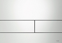 Tece Square II Кнопка смыва для унитаза, металл, цвет: белый глянцевый 9240832