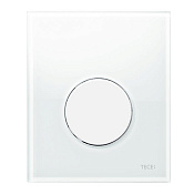 Tece Loop Кнопка смыва для писсуара, стекло, цвет: белый 9242650