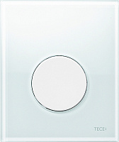 Tece Loop Кнопка смыва для писсуара, стекло, цвет: белый 9242650