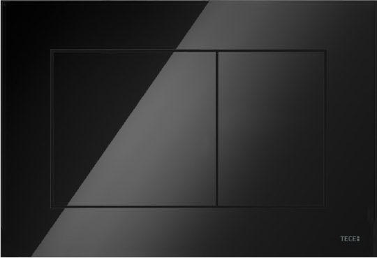 Tece Now Кнопка смыва для унитаза, пластик, цвет: черный 9240403