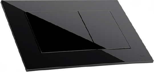 Tece Now Кнопка смыва для унитаза, пластик, цвет: черный 9240403