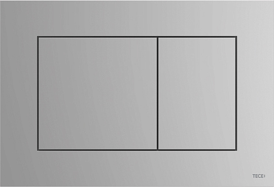 Tece Now Кнопка смыва для унитаза, пластик, цвет: хром матовый 9240402