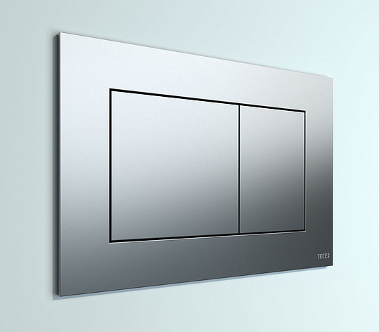 Tece Now Кнопка смыва для унитаза, пластик, цвет: хром матовый 9240402