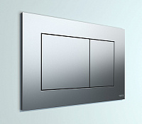 Tece Now Кнопка смыва для унитаза, пластик, цвет: хром матовый 9240402