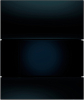 Tece Square Кнопка смыва для писсуара, стекло, цвет: черный 9242809