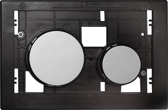 Tece Loop Кнопка смыва для унитаза, клавиши без панели, пластик, цвет: хром матовый 9240665