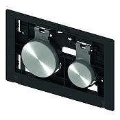 Tece Loop Кнопка смыва для унитаза, клавиши без панели, пластик, цвет: хром матовый 9240665