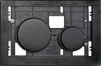 Tece Loop Кнопка смыва для унитаза, клавиши без панели, пластик, цвет: черный 9240667