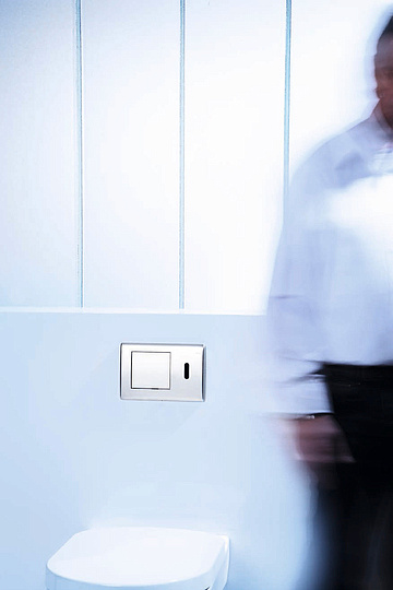 Tece Planus Панель смыва c инфрокрасным датчиком.Латунь.Хром глянцевый 9240353