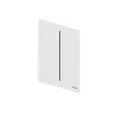 Tece Filo Кнопка смыва для писсуара, стекло, бесконтактная, цвет: белый 9242061