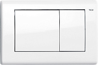 Tece Planus Кнопка смыва для унитаза, металл, цвет: белый глянцевый 9240324