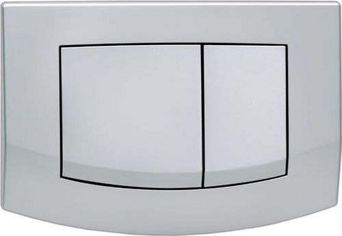 Tece Ambia Кнопка смыва для унитаза, пластик, цвет: хром матовый 9240225