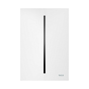 Tece Filo-solid Кнопка смыва для писсуара, металл, бесконтактная, цвет: белый матовый 9242038