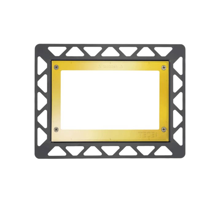 Tece Монтажная рамка для монтажа на уровне стены, цвет: позолоченный 9240648