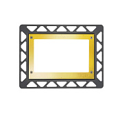 Tece Монтажная рамка для монтажа на уровне стены, цвет: позолоченный 9240648