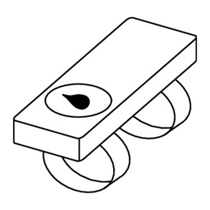 Tece Planus Кнопка дистанционного смыва для унитаза, цвет: черный 9240360