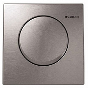 Geberit Mambo Кнопка смыва для писсуара, пневмопривод, пластик, цвет: нержавеющая сталь 116.013.FW.1