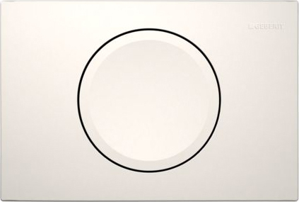 Geberit Delta 11 Кнопка смыва для интсалляции, пластик, 1 режим, цвет: белый Alpine 115.120.11.1