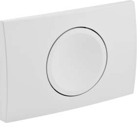 Geberit Delta 11 Кнопка смыва для интсалляции, пластик, 1 режим, цвет: белый Alpine 115.120.11.1