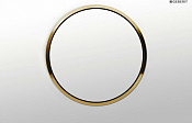 Geberit Sigma 10 Кнопка смыва для инсталляции, 1 режим, цвет: белый, окантовка позолота 115.758.KK.5