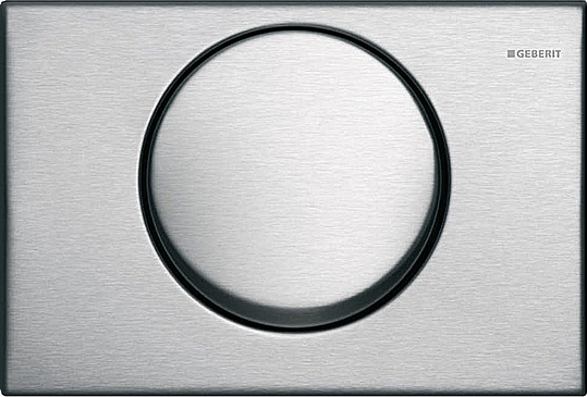 Geberit Mambo Кнопка смыва для интсалляции, 1 режим, цвет: нержавеющая сталь 115.751.00.1