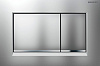 Geberit Sigma 30 Кнопка смыва для инсталляции, цвет: хром матовый, полоска хром глянцевый 115.883.KN.1