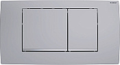 Geberit Twinline 30 Кнопка смыва для инсталляции, пластик, цвет: хром матовый, полоска хром глянец 115.899.KN.1
