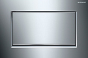 Geberit Sigma 30 Кнопка смыва для инсталляции, цинковый сплав, хром глянцевый, полоска хром матовый 115.893.KY.1