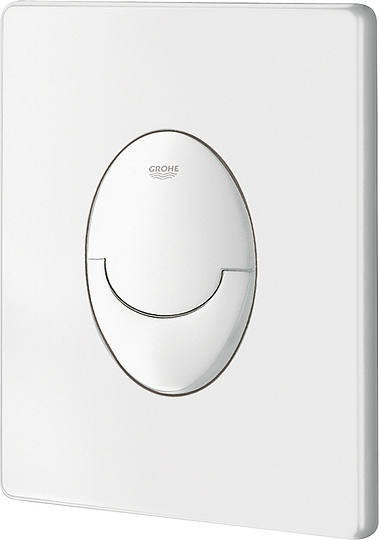 Grohe Skate Air Кнопка смыва для унитаза, 2 режима, пластик, цвет: альпин-белый 38505SH0