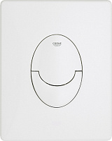 Grohe Skate Air Кнопка смыва для унитаза, 2 режима, пластик, цвет: альпин-белый 38505SH0