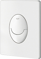 Grohe Skate Air Кнопка смыва для унитаза, 2 режима, пластик, цвет: альпин-белый 38505SH0