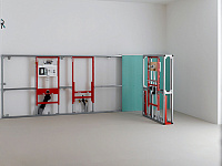 Tece Profil Инсталляция для биде h112 см, без крепления 9330000