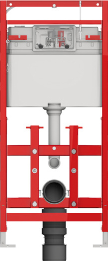 Tece Lux Инсталляция для унитаза h112 см, с регулировкой высоты, без крепления 9600200