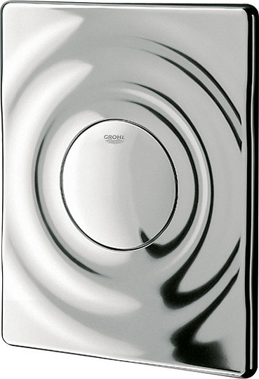 Grohe Surf Кнопка смыва для унитаза, пластик, цвет: хром 38574000