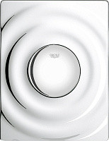 Grohe Surf Кнопка смыва для унитаза, пластик, цвет: хром 38574000