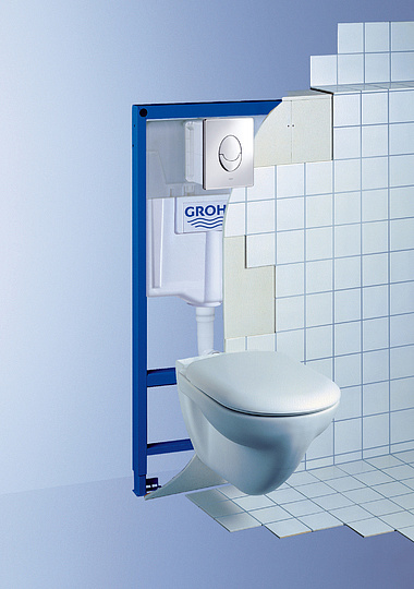Grohe Skate Air Кнопка смыва для унитаза, 2 режима, пластик, цвет: хром 38505000