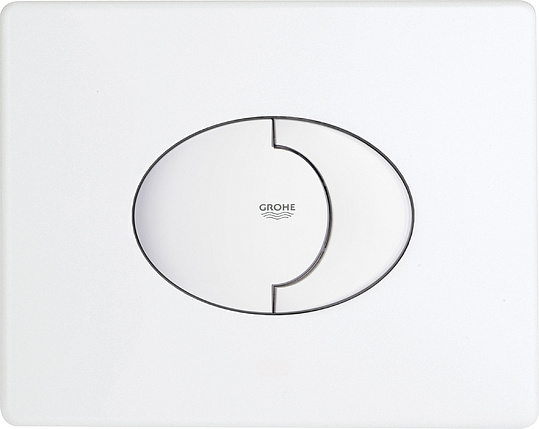 Grohe Skate Air Кнопка смыва для унитаза, 2 режима, пластик, цвет: альпин-белый 38506SH0