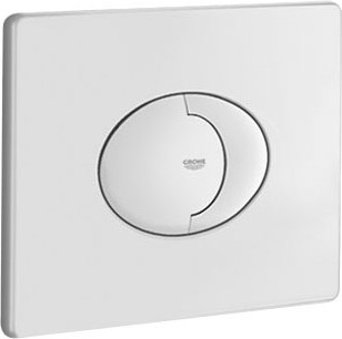 Grohe Skate Air Кнопка смыва для унитаза, 2 режима, пластик, цвет: альпин-белый 38506SH0