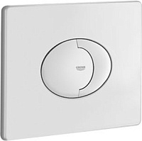Grohe Skate Air Кнопка смыва для унитаза, 2 режима, пластик, цвет: альпин-белый 38506SH0