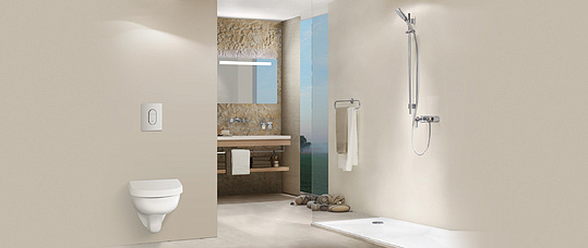 Grohe Arena Cosmopolitan Кнопка смыва для унитаза, 2 режима, пластик, цвет: хром 38844000