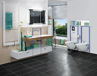 Grohe Skate Cosmopolitan Кнопка смыва для унитаза, 2 режима, стекло, цвет: черный 38845KS0