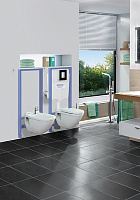 Grohe Skate Cosmopolitan Кнопка смыва для унитаза, 2 режима, стекло, цвет: черный 38845KS0