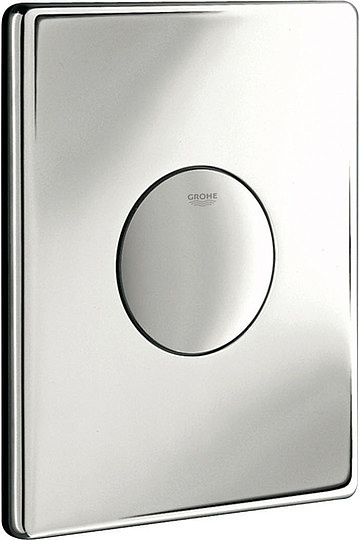 Grohe Skate Кнопка смыва для унитаза, пластик, цвет: хром 38573000
